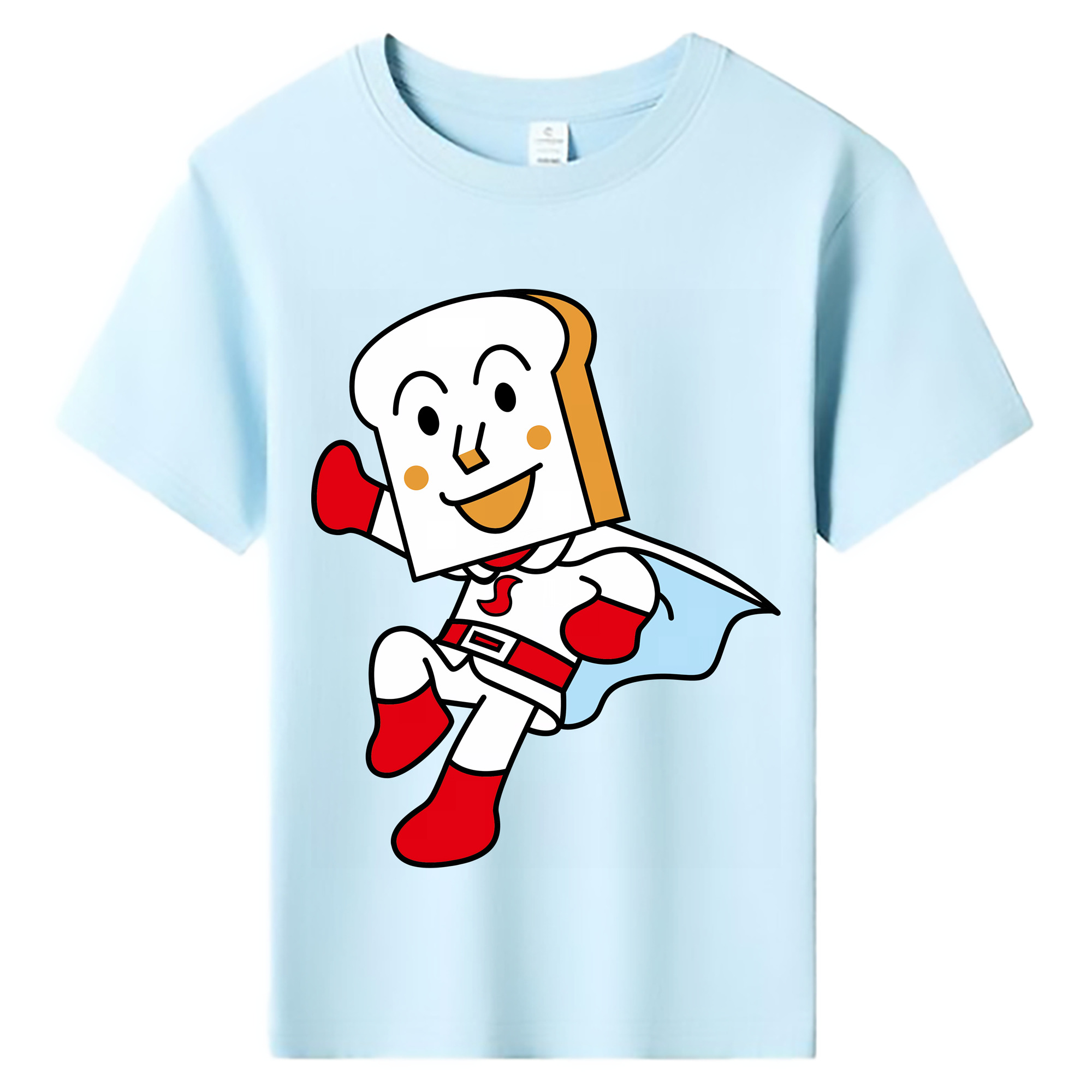 （画像用） アンパンマン Anpanman 綿100％キッズTシャツ（フロントプリント）